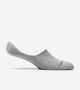 Men's Casual Cushion Sock Liner – 2 Pack White-Grey Heather